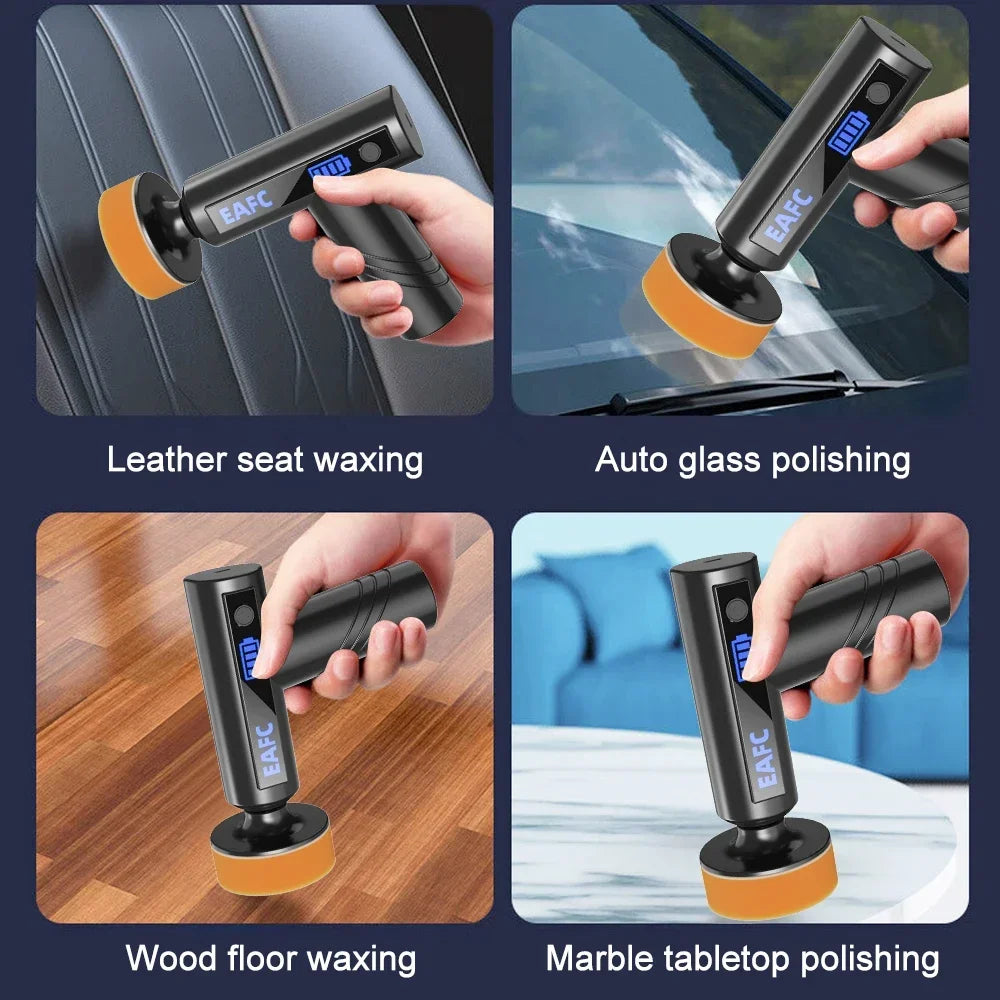Kabellose Auto Polier- & Wachsmaschine – SwissGlanzGarage Ansicht 4
