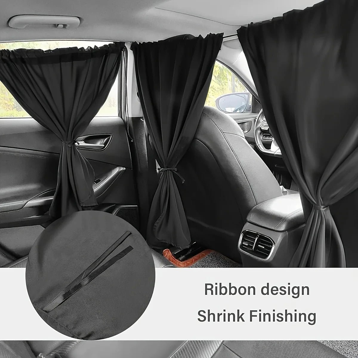 Auto Sichtschutz Vorhang Set – SwissGlanzGarage Ansicht 3