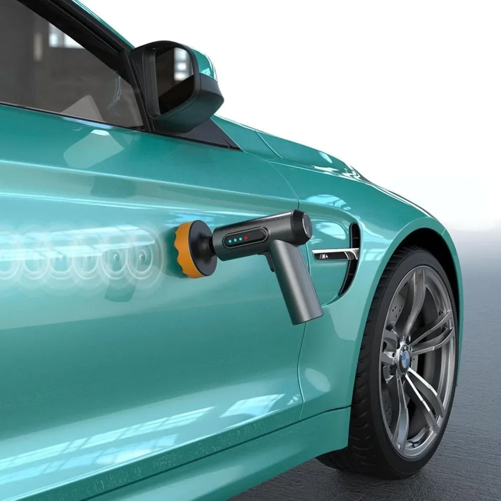 Mini-Polierbohrmaschine – Akku-Set, Detailing-Maschine, Auto-Poliermaschine, leichter kabelloser Auto-Puffer-Polierer