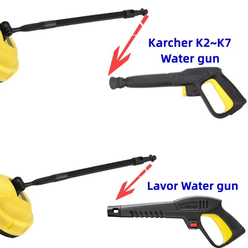 High Pressure Rotary Brush, Disc Floor Scrubber, Floor Scrubber, Cleaning Car Brush, For Karcher K ~K7/Lavor Car Washing