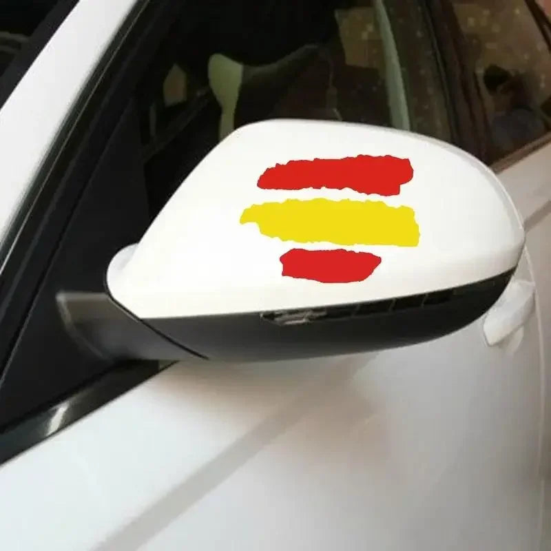 Kreative Spanien Vinyl Aufkleber Set – SwissGlanzGarage Ansicht 3