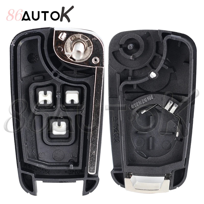 Schlüsselhülle für Buick Chevrolet 2/3/4/5 Tasten – SwissGlanzGarage Ansicht 2