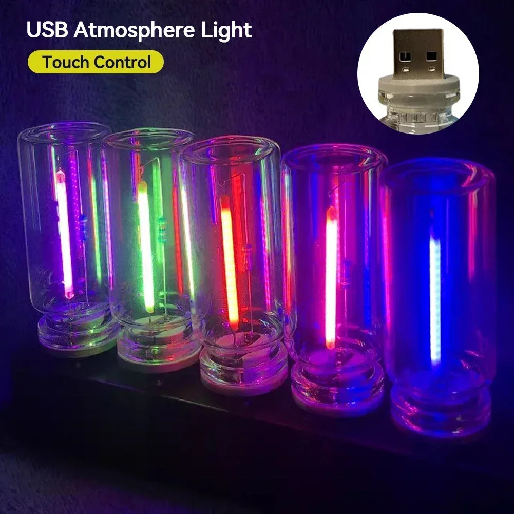 USB-Auto-Innenraum-LED-Atmosphärenfeuerzeug