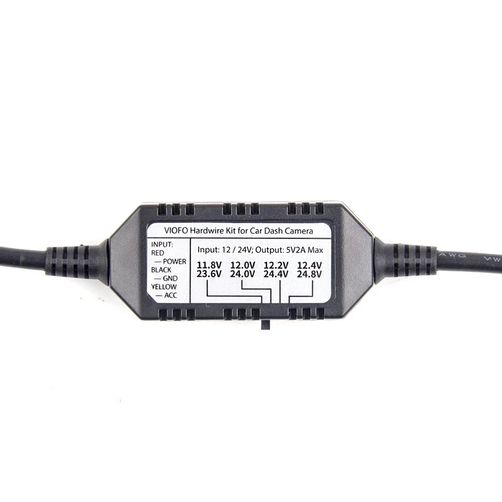 Viofo HardWire Kit Kabel 3 Draht Mini USB – SwissGlanzGarage Ansicht 4
