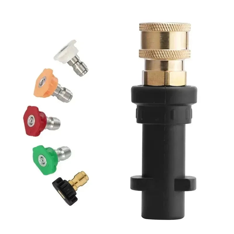 Hochdruckreiniger Adapter Set mit 5 Düsen – SwissGlanzGarage Ansicht 5