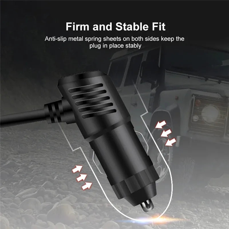 3-in-1 USB 120W Zigarettenanzünder-Splitter – SwissGlanzGarage Ansicht 4