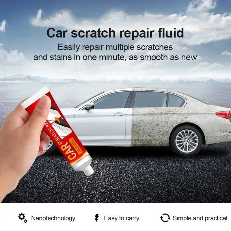 Auto-Kratzerentferner für Autolack Kratzerpflege Auto-Pflege Polier- und Schleifpaste Autolack-Reparatur