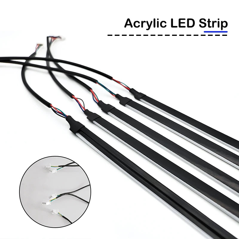Full Color Streamer LED Innenraumbeleuchtung – SwissGlanzGarage Ansicht 3