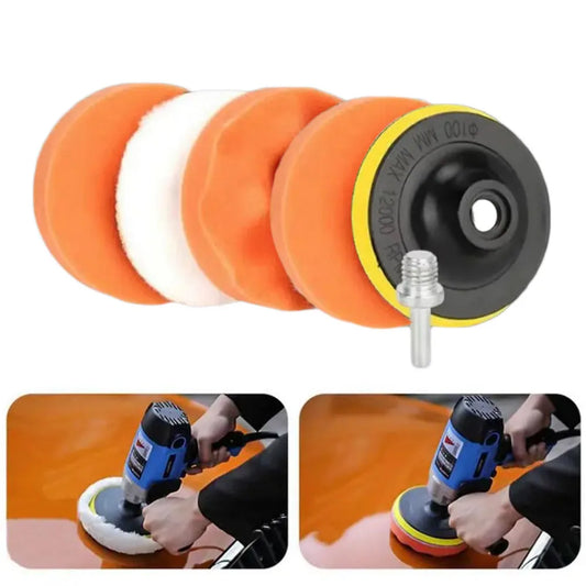 Auto Polieren Schwamm Pads Kit Schaum Pad Puffer Kit Polieren
