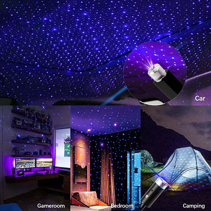 USB LED Auto Sternenhimmel Projektor – SwissGlanzGarage Ansicht 6