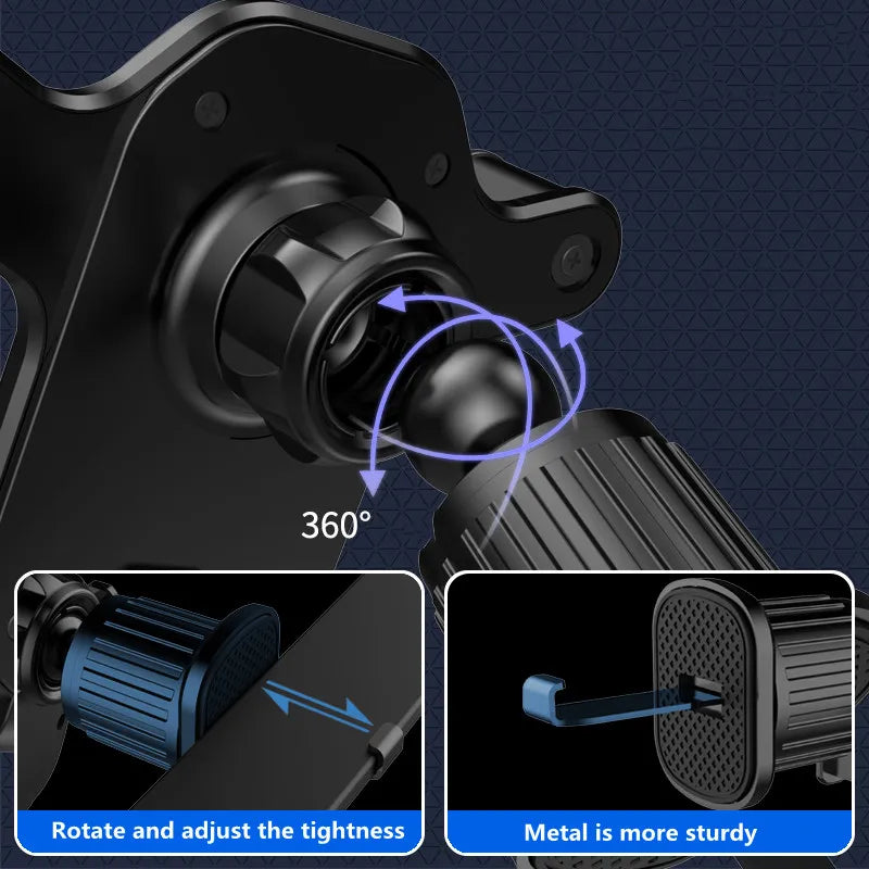 Schwerkraft Auto Telefon Halter Air Vent Clip Halterung Mobile Handy Stehen Im Auto GPS Unterstützung Für iPhone 13 1...