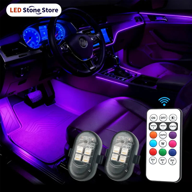 Upgrade RGB Auto-Beleuchtung Set – SwissGlanzGarage Ansicht 2