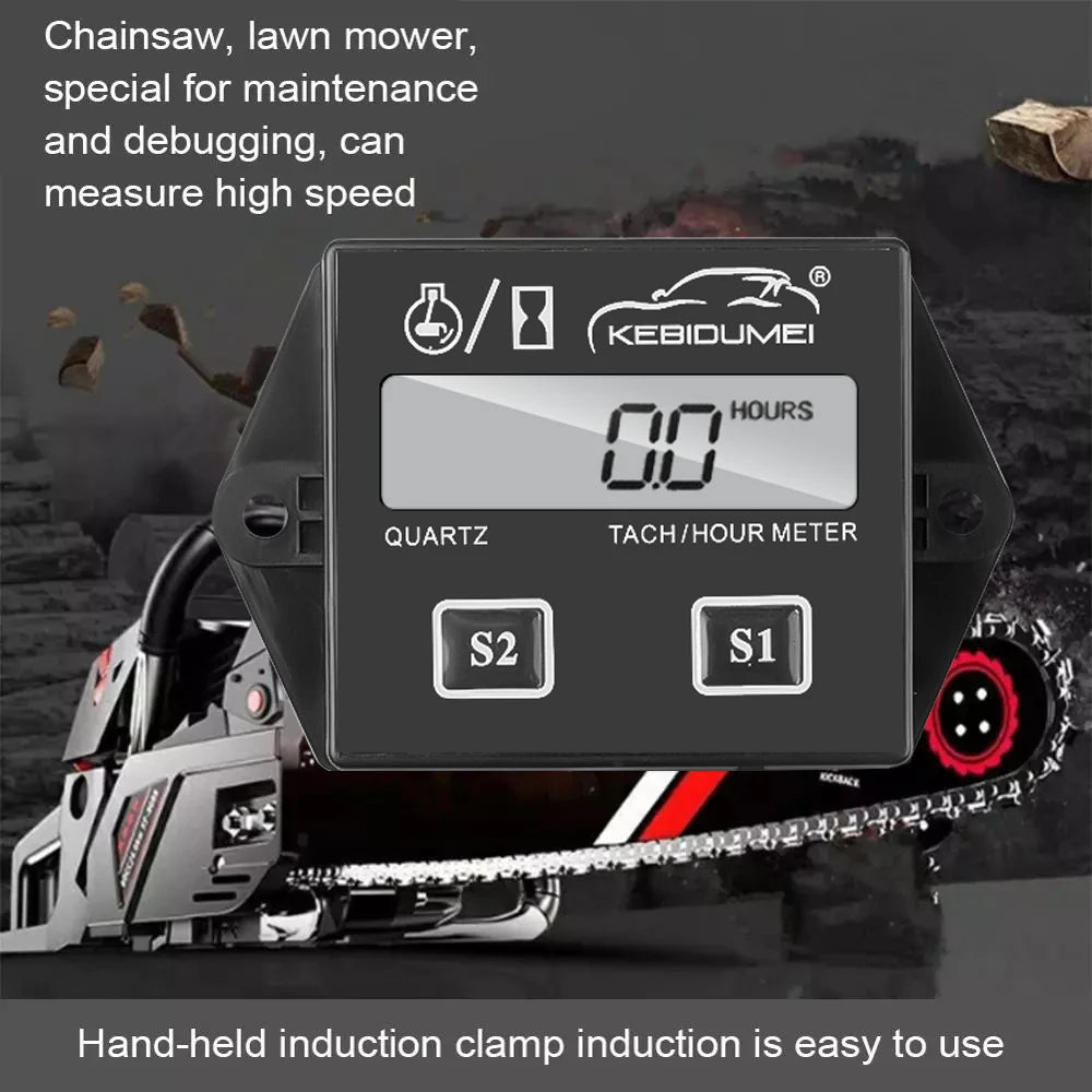 Digitaler Motor-Stundenmesser Tachometer – SwissGlanzGarage Ansicht 2