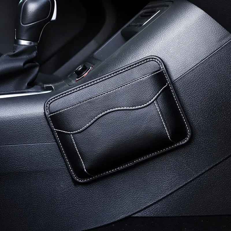 Autos itz Seiten tasche Organizer Pu Leder Mini Aufbewahrung tasche für Auto Tür Fenster konsole Stift Telefon halter...