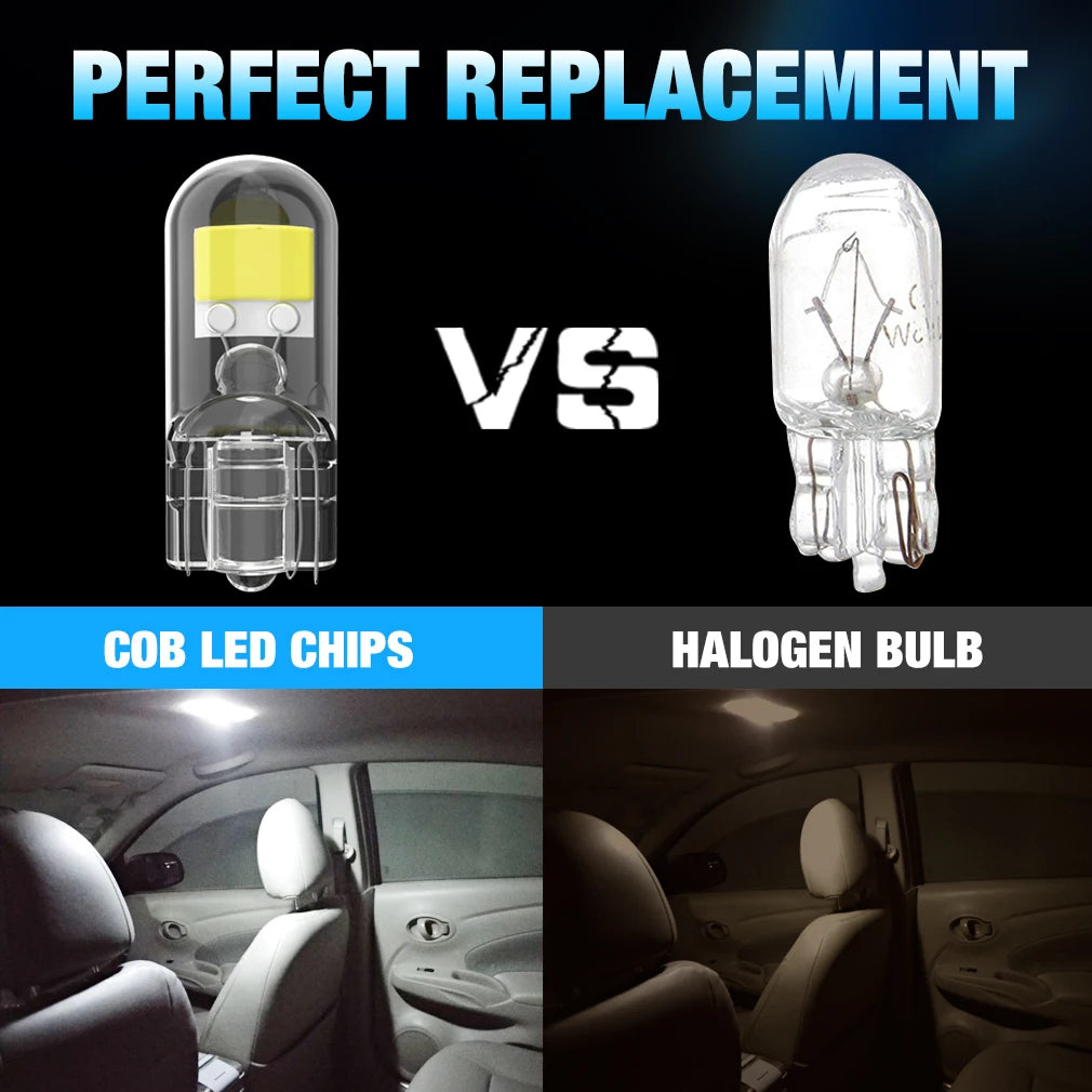 2x W5W T10 LED CANBUS 5W5 6000K 194 168 LED – SwissGlanzGarage Ansicht 4