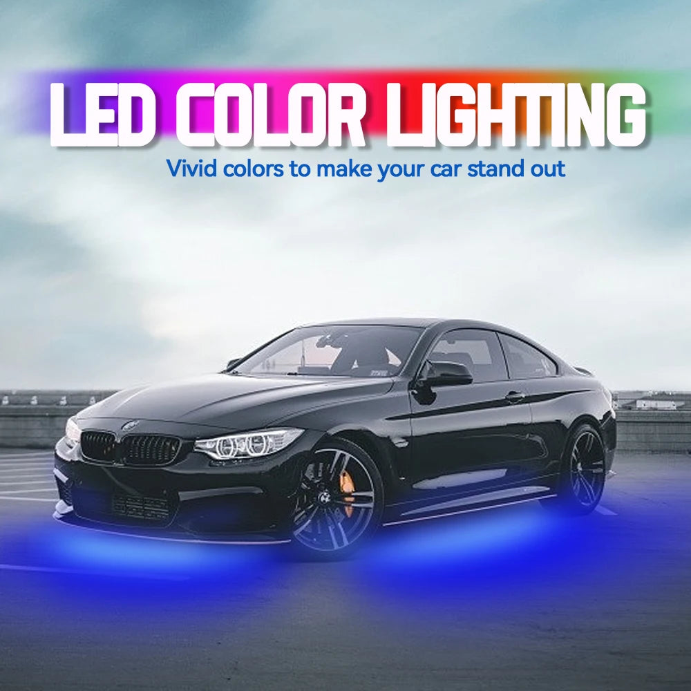Auto Unterboden Licht Dekorative Lampe Neon LED RGB Auto Underglow