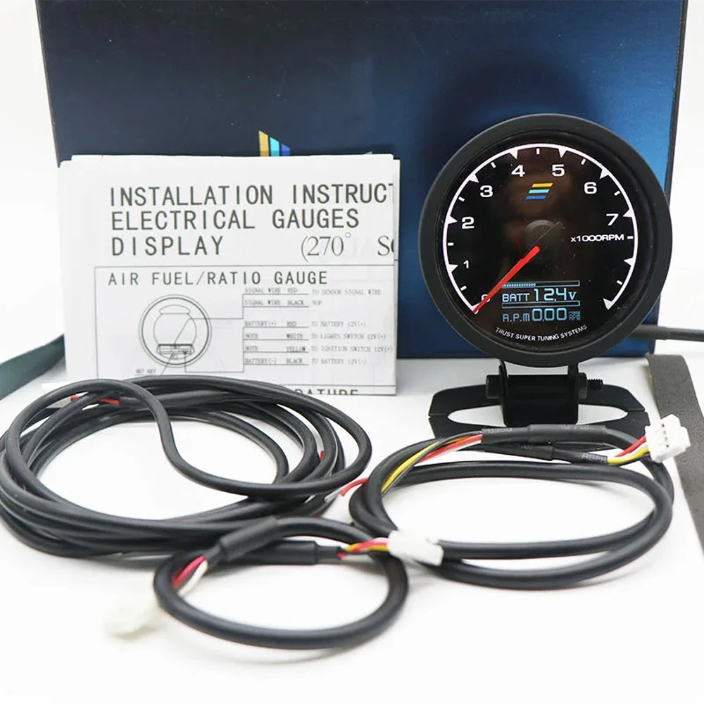 62mm LCD Digital Display Auto-Messgerät – SwissGlanzGarage Ansicht 3