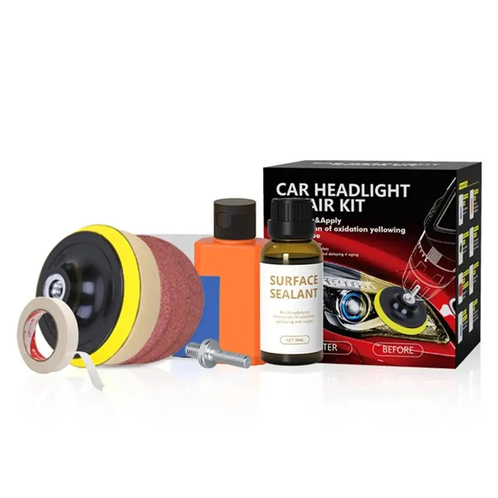 Scheinwerfer-Restaurierungs-Set – SwissGlanzGarage Ansicht 6