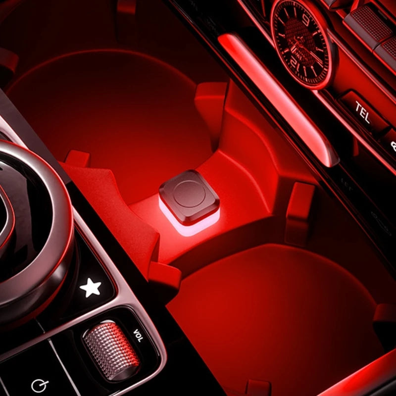 Universal Auto Innen LED Atmosphäre Licht DC5V Fahrzeug Umgebungs