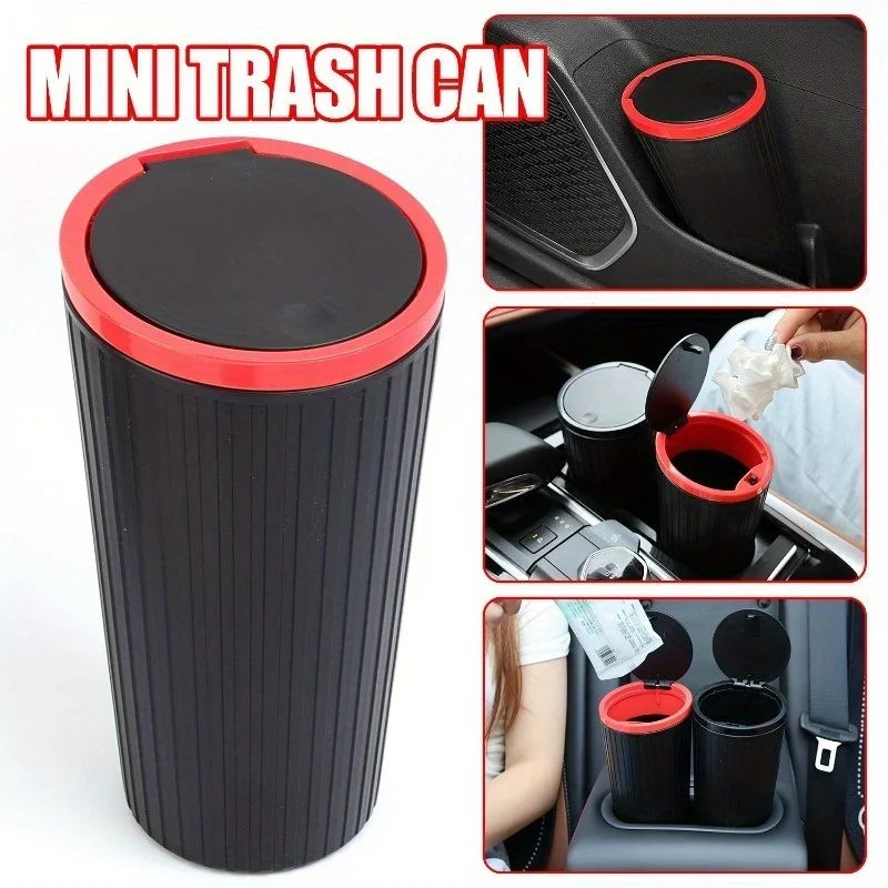 Universal Auto Mülleimer Kann Mini Auto Staub Organizer Auto Innen