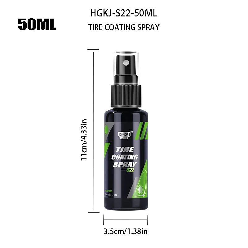 Reifen-Glanz-Spray Reifenpflege 50ml 100ml 300ml | SwissGlanzGarage