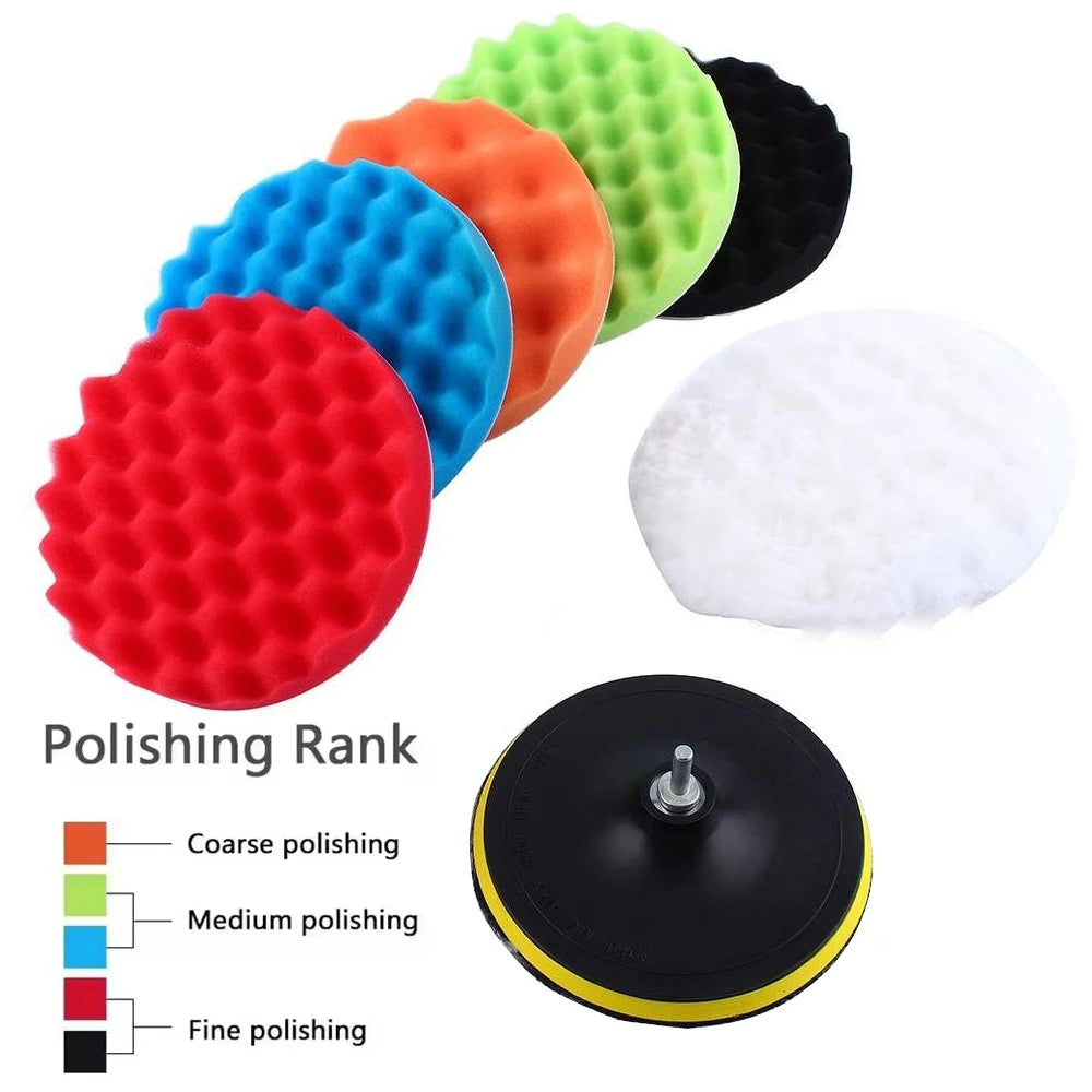 3/4/5 Zoll Auto-Polierscheibe Set – SwissGlanzGarage Ansicht 2