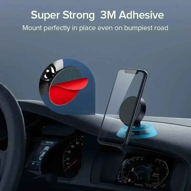 Magnetische Autotelefonhalterung, Armaturenbrett, Smartphone, mobiler Ständer, Halterung, Handy, GPS, Unterstützung i...