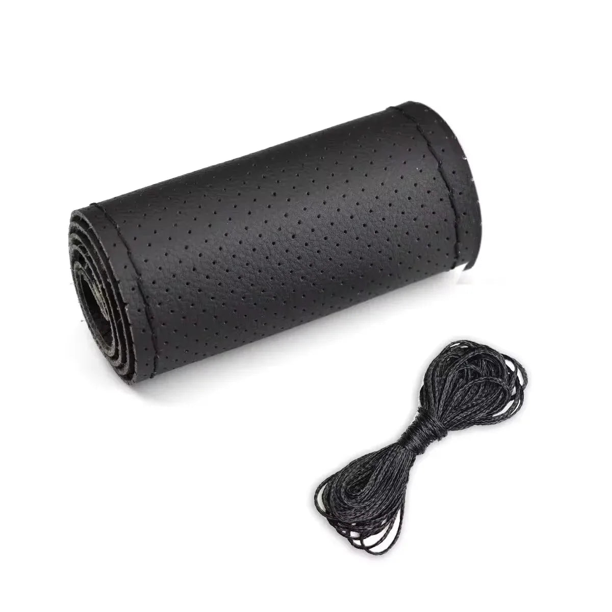Universal Lenkradbezug Leder zum Naehen 38cm – SwissGlanzGarage Ansicht 5