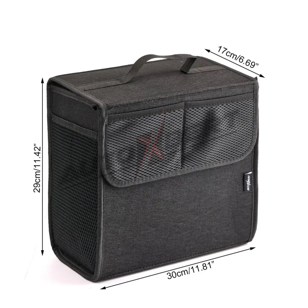 Auto Trunk Organizer Filz Boot Organizer Lagerung Tasche Box Tragbare Handtasche Fracht Werkzeug Halter Mesh Net Tasc...
