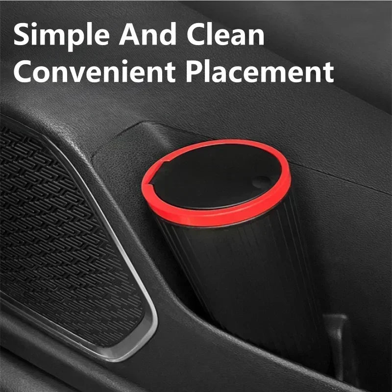 Auto Mülleimer Kann Mini Auto Staub Organizer Auto Innen Müll Tasche