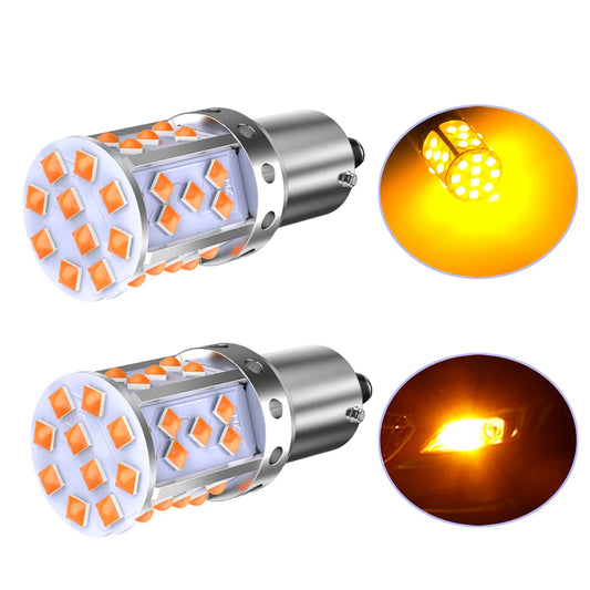 1156 P21W BA15S PY21W LED Blinkerbirne Set