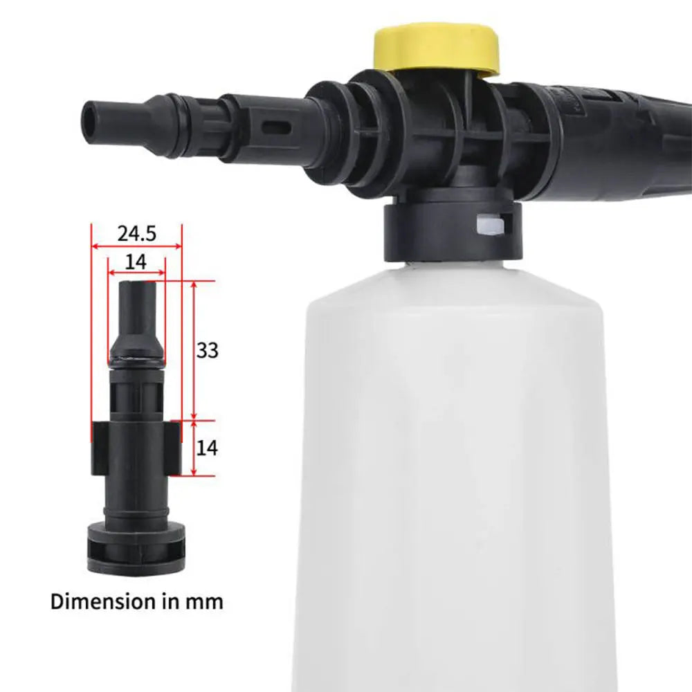 Hochdruckreiniger Schneeschaumlansch Schaumpistole Schaumdüse Autarseife Schaumwaschmittel für Lavor Vax Champion Den...