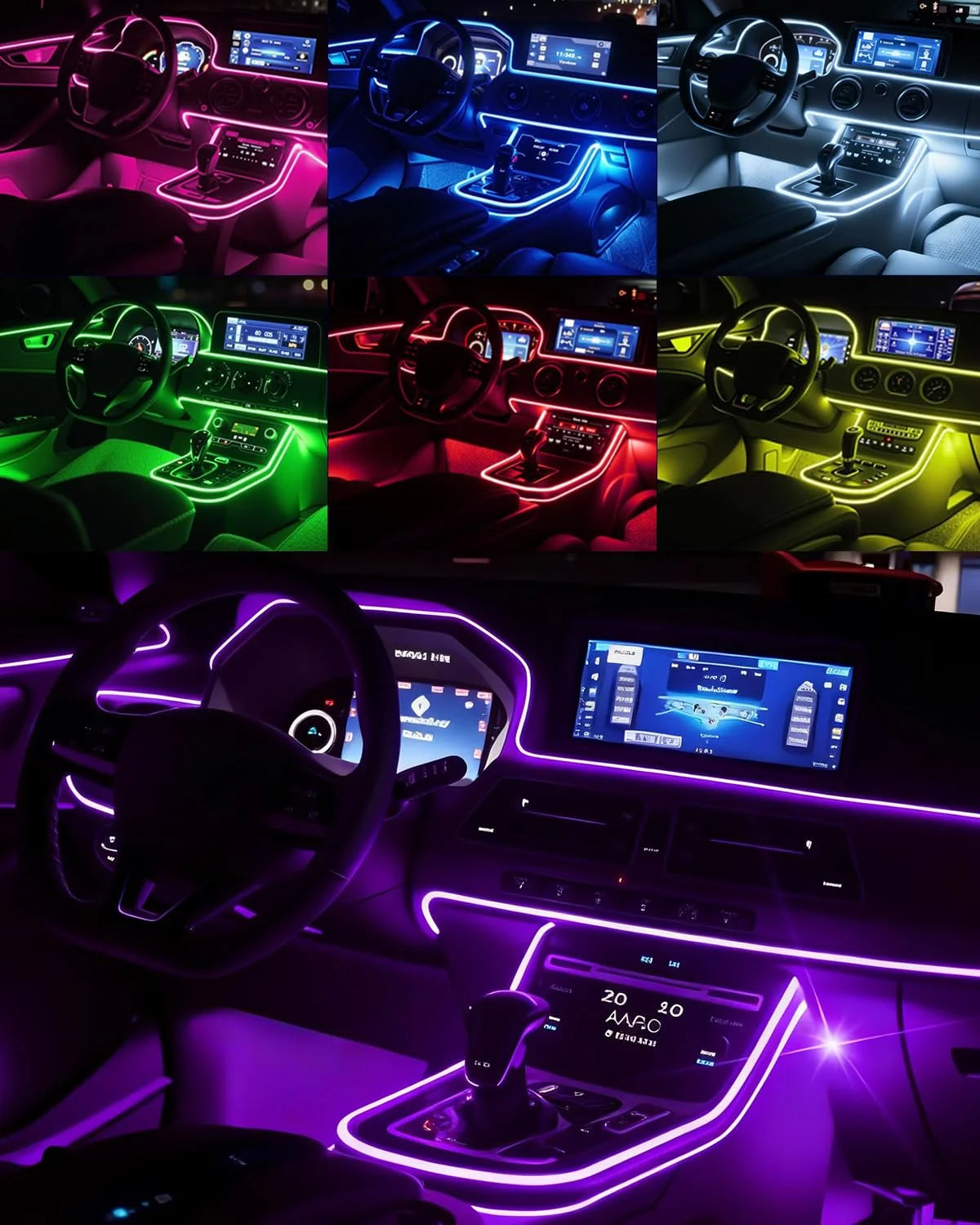 LED-Innenbeleuchtungsstreifen für Autos