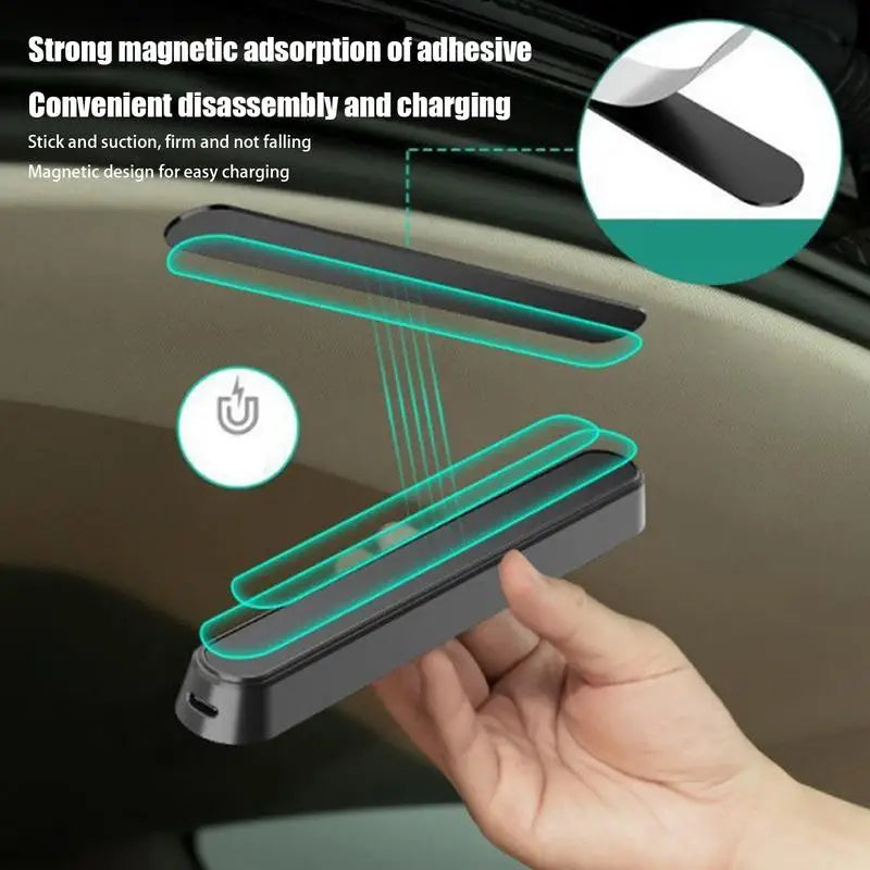 Kofferraum-Beleuchtung Auto Lampe USB – SwissGlanzGarage Ansicht 4