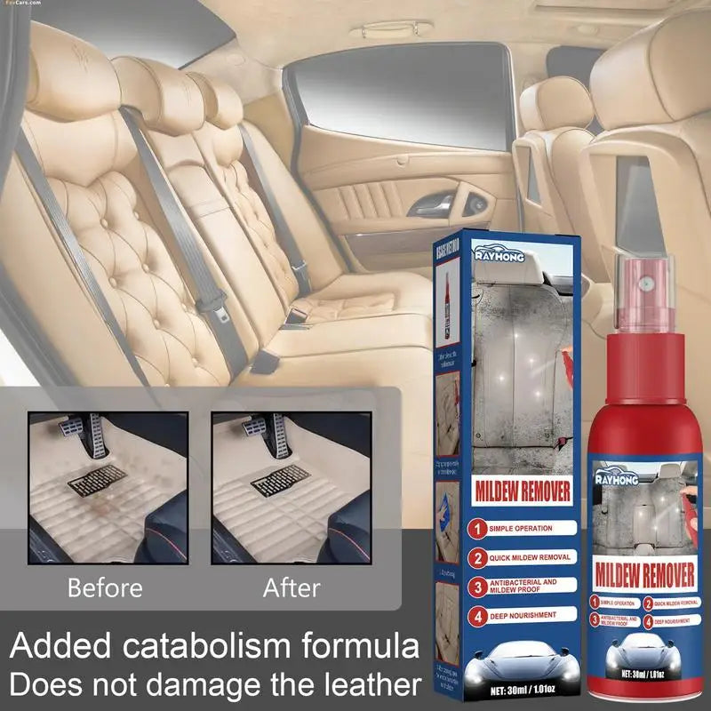 Auto-Innenraumreiniger und Schimmelentferner Spray 30ml - Detailansicht