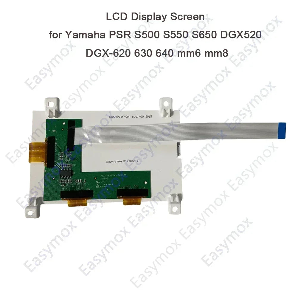 LCD Display für Yamaha DGX520 PSR S500 S550 S650 – SwissGlanzGarage Ansicht 3