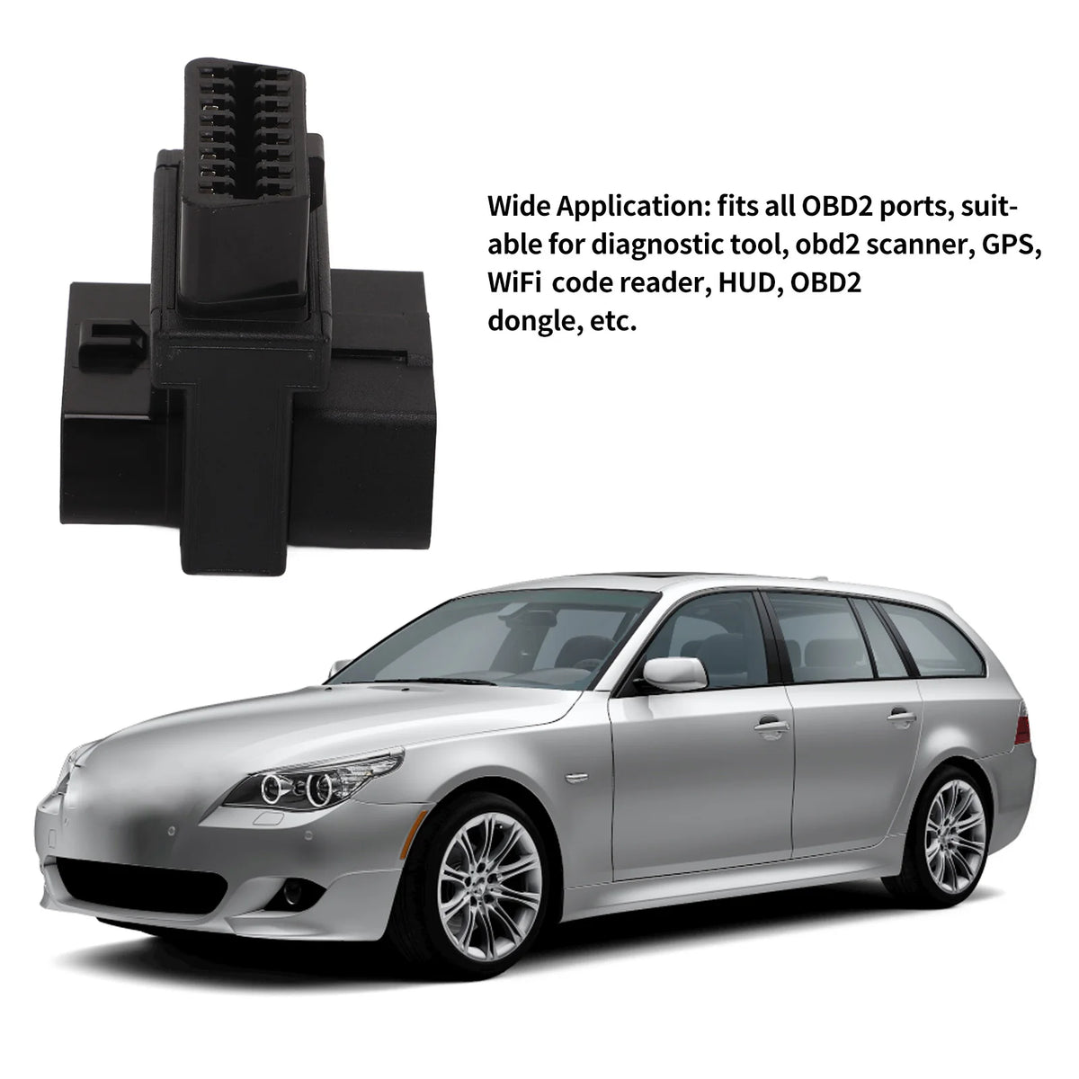 OBD2 Adapter 16 Pin Stecker Splitter – SwissGlanzGarage Ansicht 6