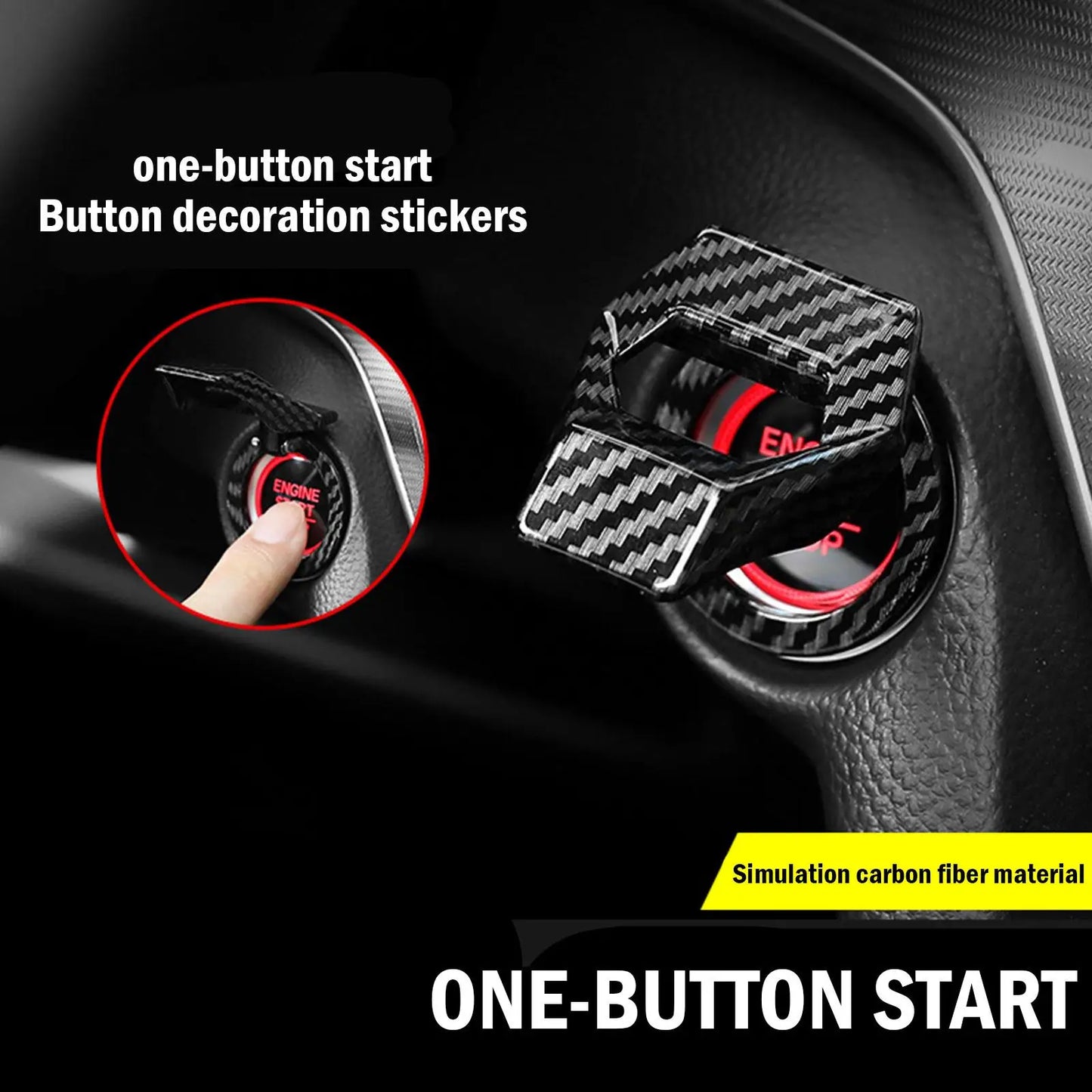 Motor Start Stop Schalter Abdeckung – SwissGlanzGarage Ansicht 2