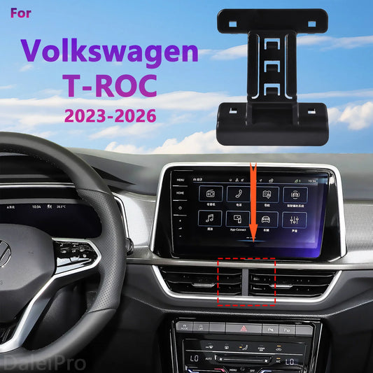 Für Volkswagen VW T-ROC 2023-2026 Auto Telefon Halterung Drahtlose