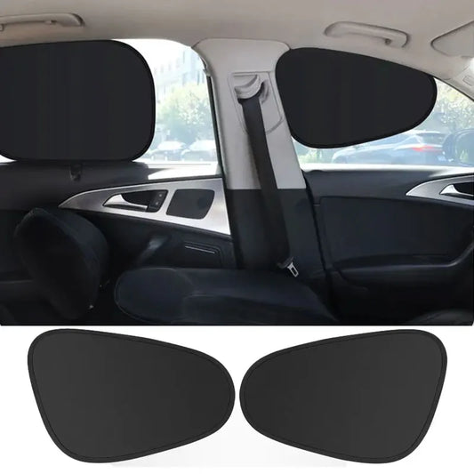 Sommer-Auto-Sonnenblende, Autofenster, 4-lagige Sonnenschutzvorhänge, blend