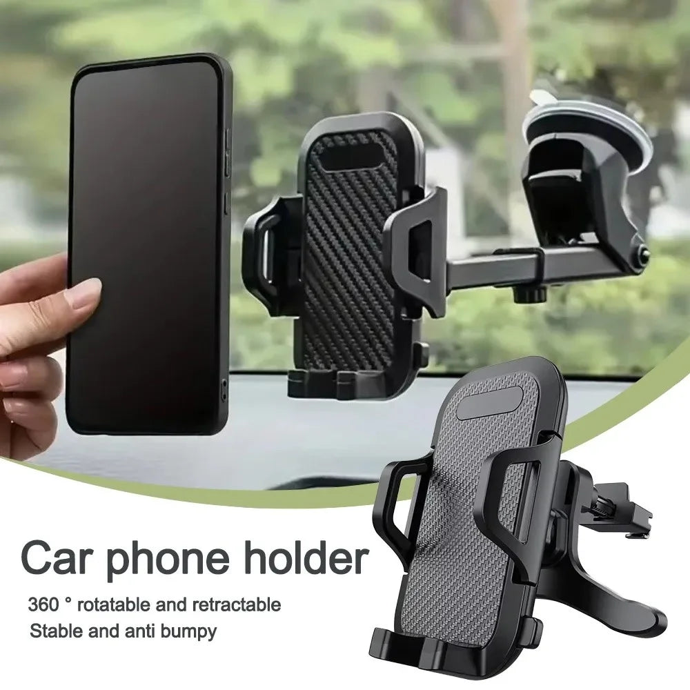 360 ° Rotation Auto Telefon Halter Drehbare Saugnapf Windschutzscheibe Telefon Halterung Air Vent Schwarz Handy Ständ...