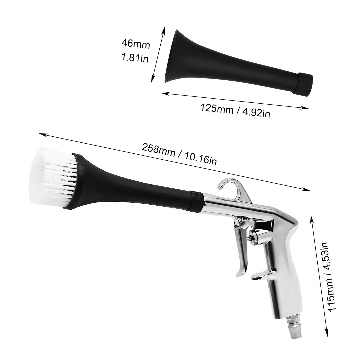 Hochdruck-Reinigungspistole mit Schaumkanone Set – – SwissGlanzGarage Ansicht 5