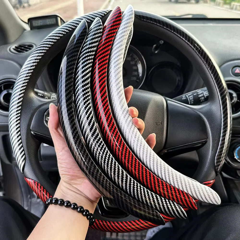 Lenkradbezug 38cm Carbonfaser – SwissGlanzGarage Ansicht 5