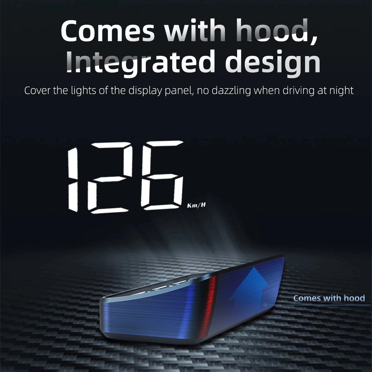 HD HUD Display M2 GPS Tacho KM/H – SwissGlanzGarage Ansicht 2