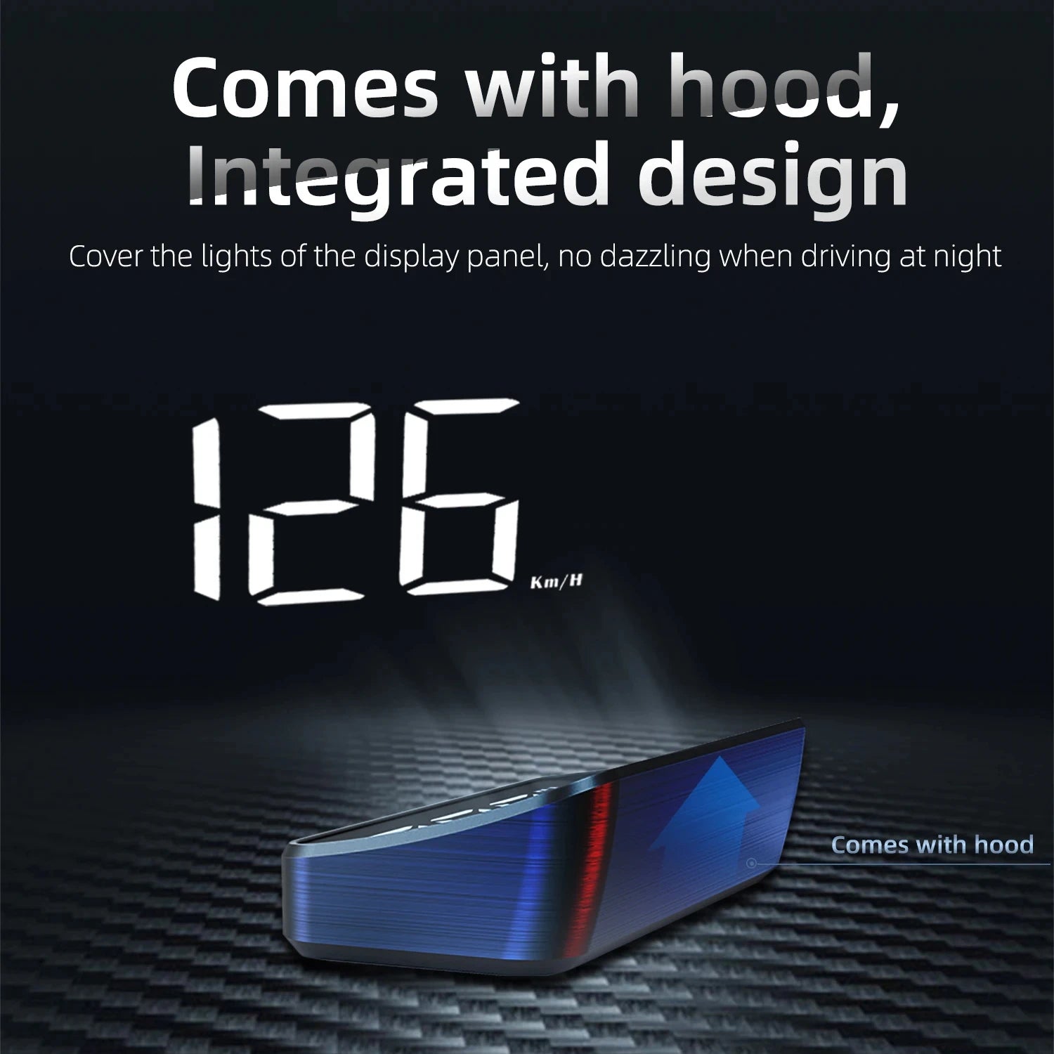 HD HUD Display M2 GPS Tacho KM/H – SwissGlanzGarage Ansicht 2