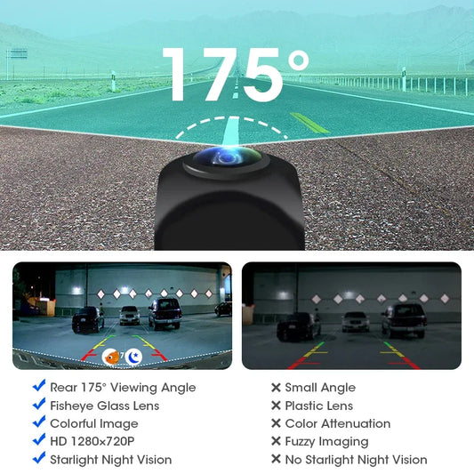 JMCQ AHD 1080P Rückfahrkamera 175° für Opel Astra H J – SwissGlanzGarage Ansicht 2