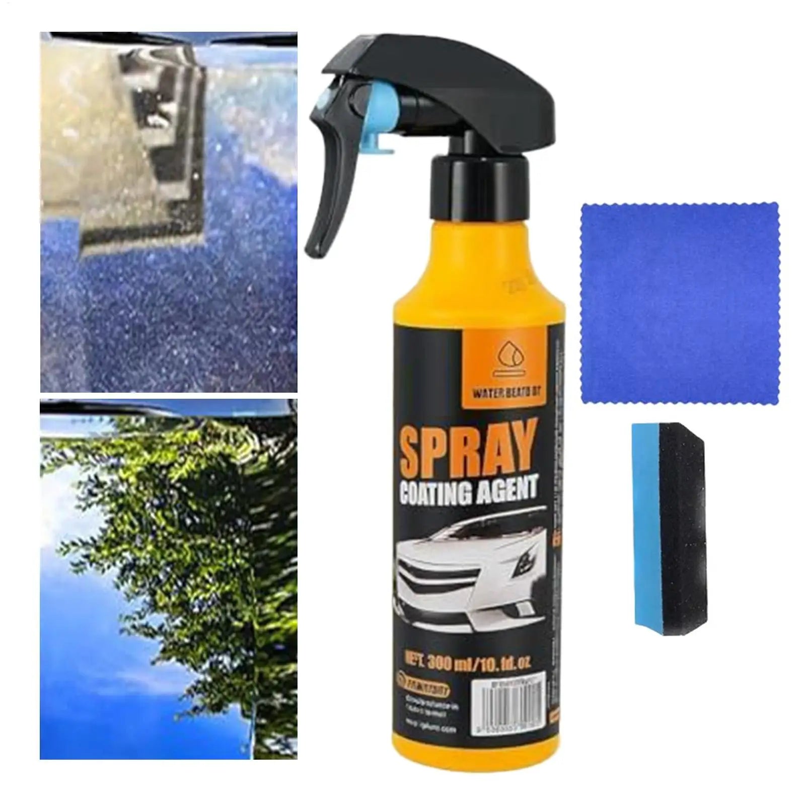 Auto-Keramik-Beschichtungsspray, 300 ml, hydrophober Keramik-Glanz-Detailer, hyd