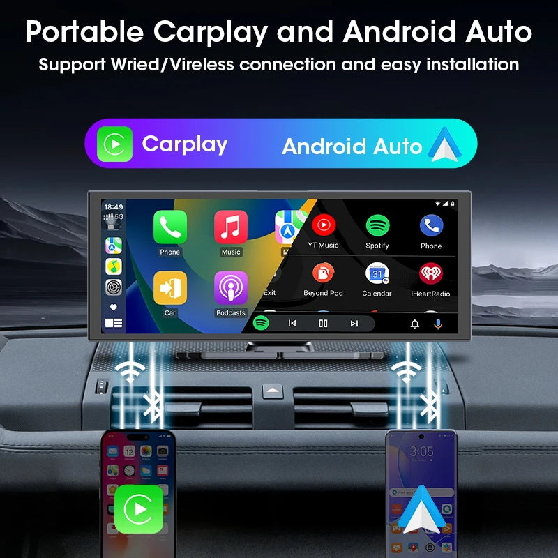 11.26 Zoll 4K DVR Kabellos CarPlay Kamera – SwissGlanzGarage Ansicht 5