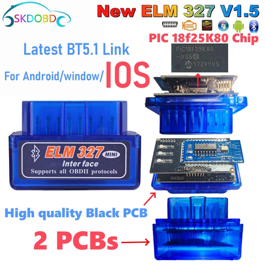 Mini ELM327 V2.1 Bluetooth Auto Diagnose – SwissGlanzGarage Ansicht 2