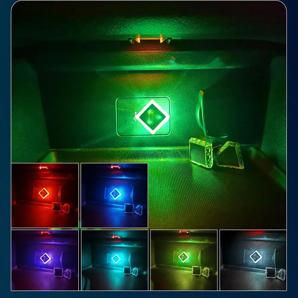 Multicolor USB Auto Ambientebeleuchtung – SwissGlanzGarage Ansicht 5